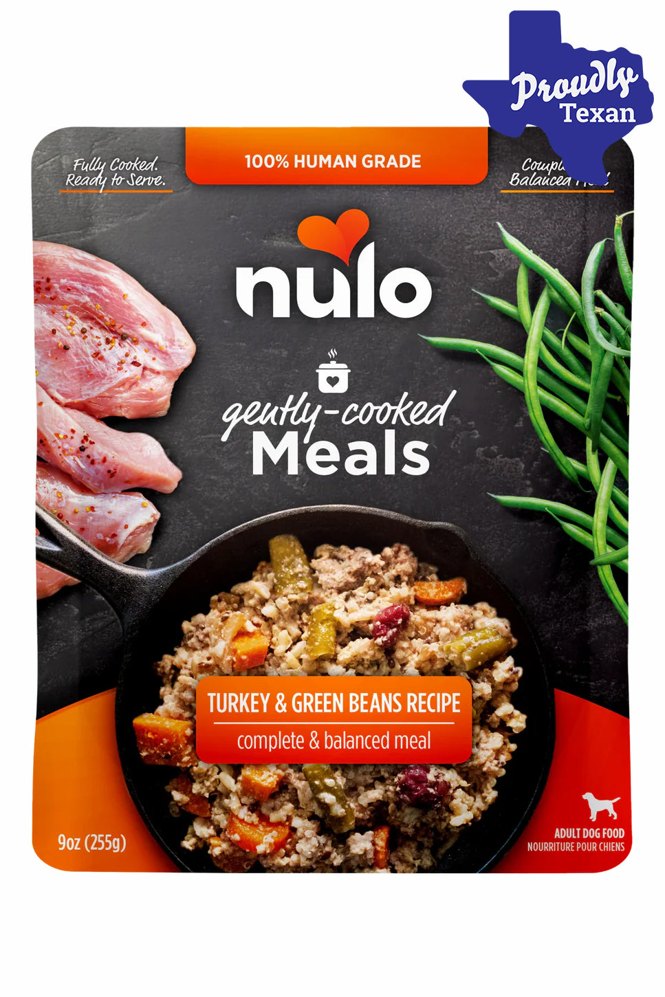 Nulo Turkey and Green Bean Gently Cooked Dog Food Pouches